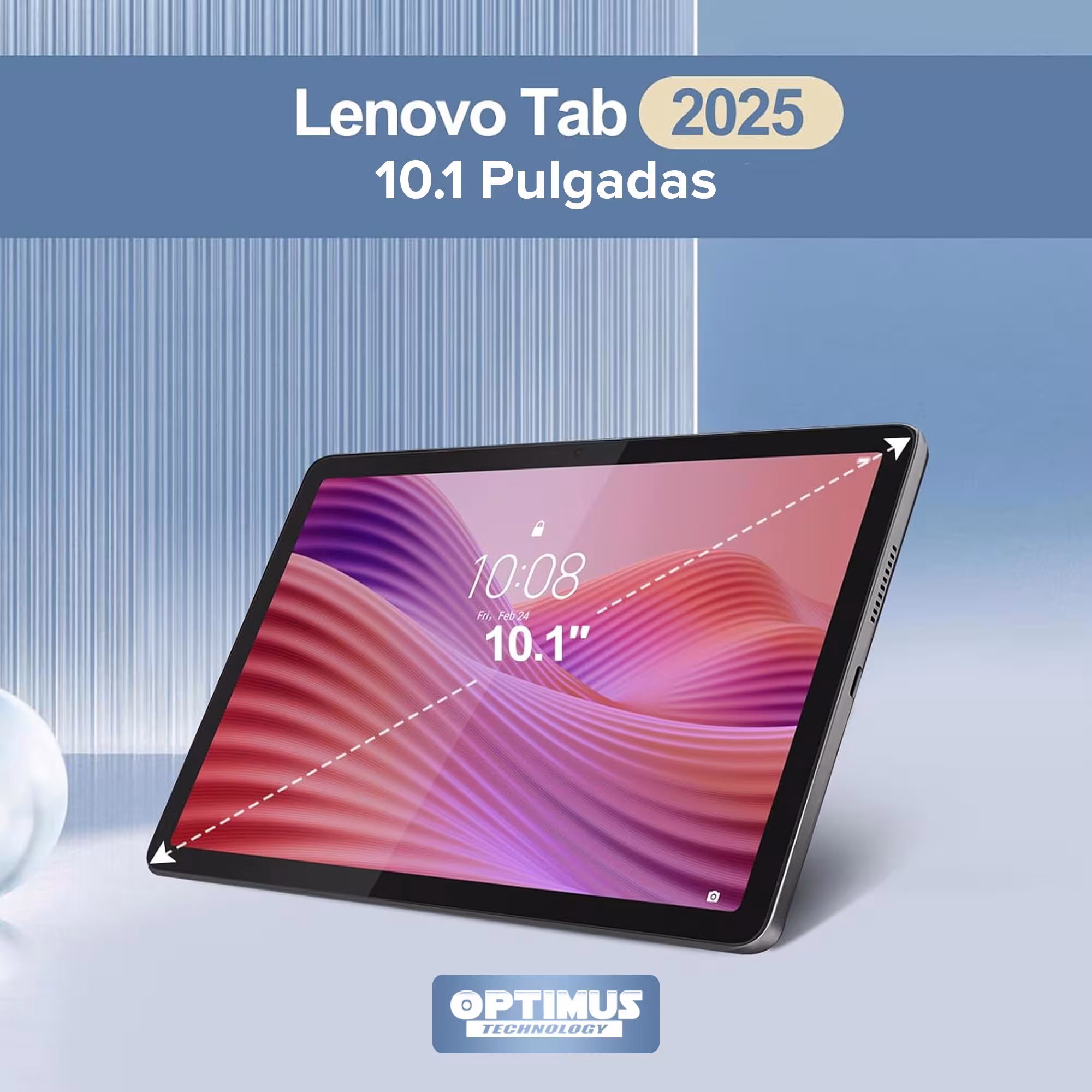 Vidrio Templado Protector de pantalla para Lenovo Tab 10.1 pulgadas 2025 TB-311FU TB311XU