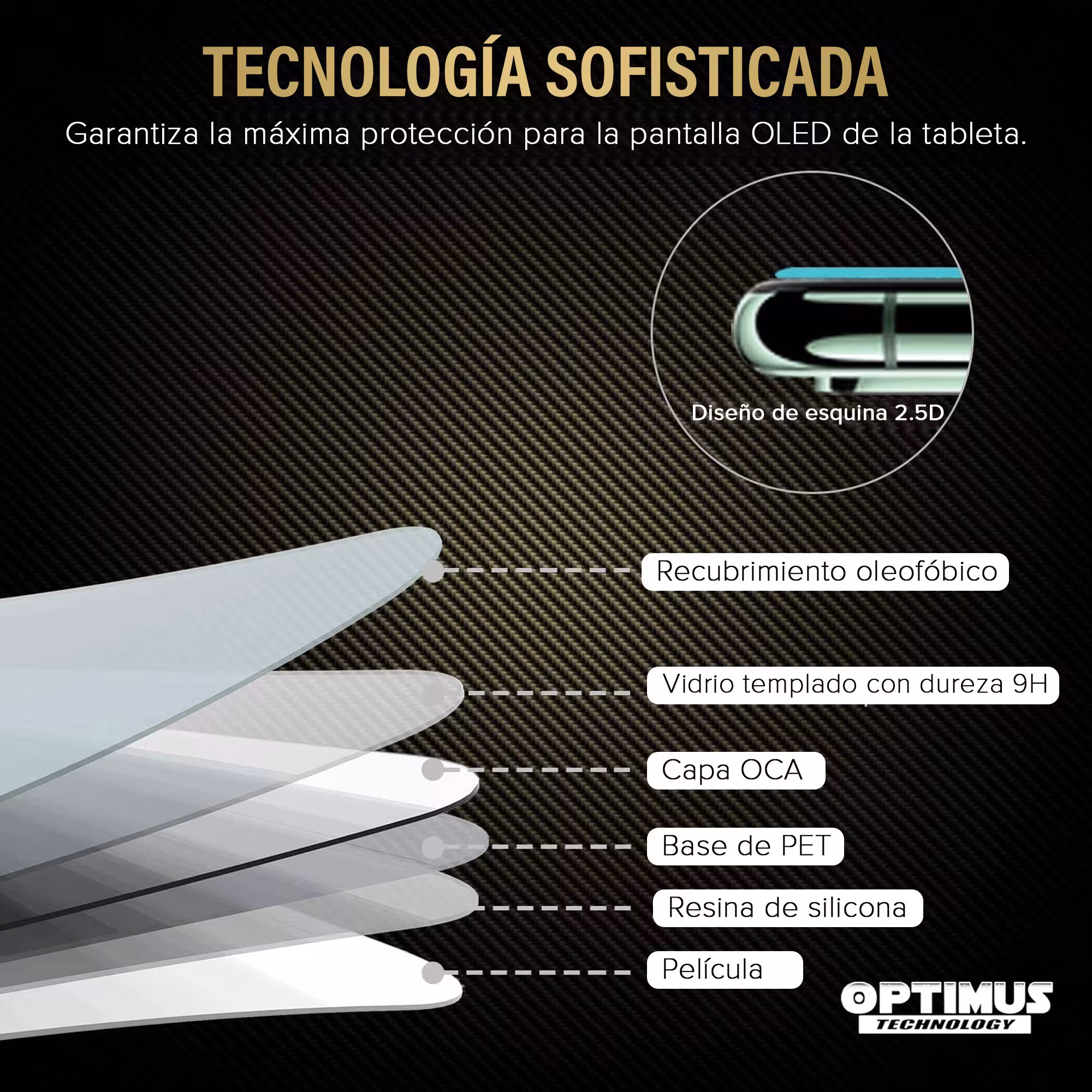 Vidrio templado Protector de Pantalla para Samsung Galaxy Tab A11 Plus 11 Pulgadas 2025 SM-X230 SM-X235 X236