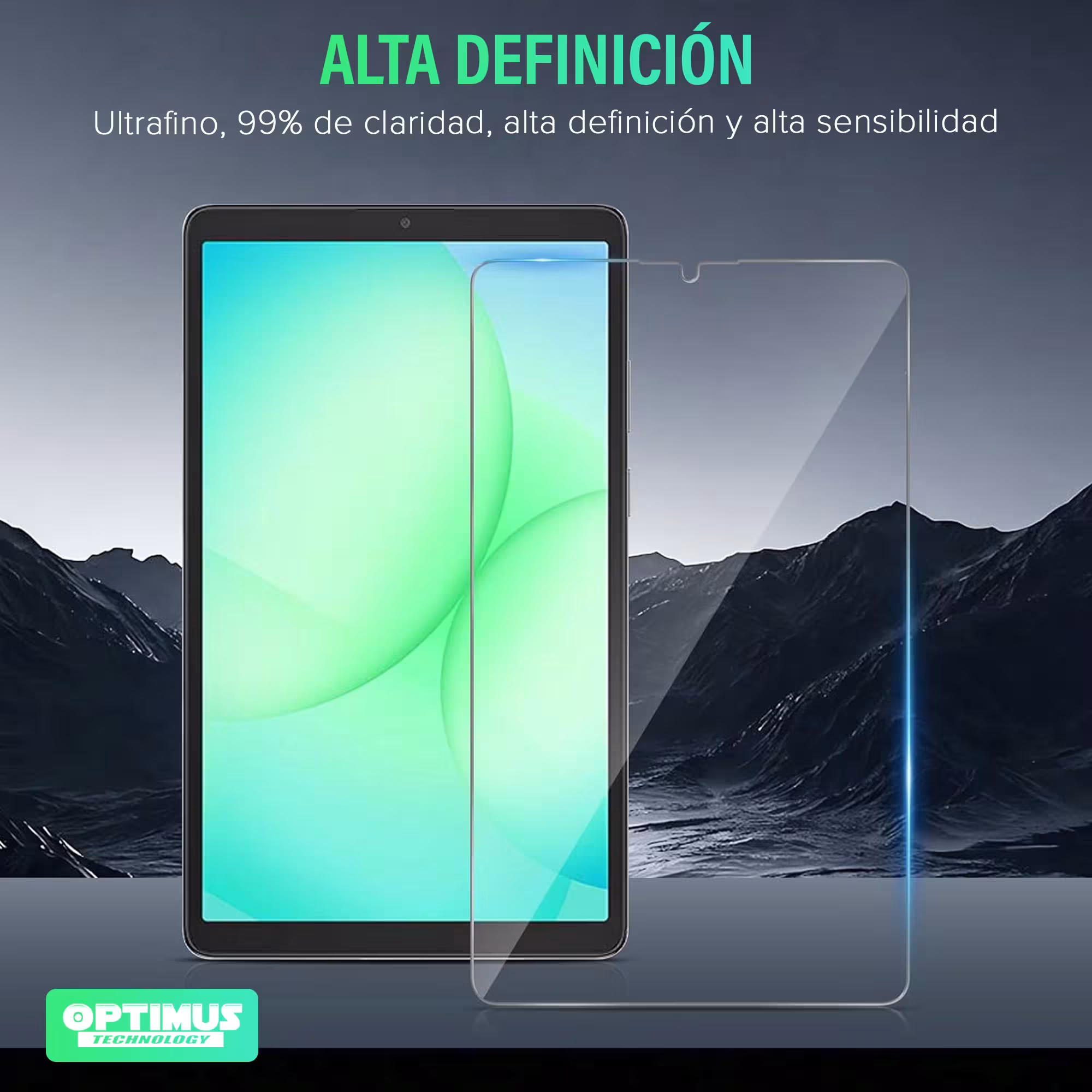 Vidrio templado Protector de pantalla para Samsung Galaxy Tab A11 8.7 Pulgadas 2025 SM-X130 SM-X135N