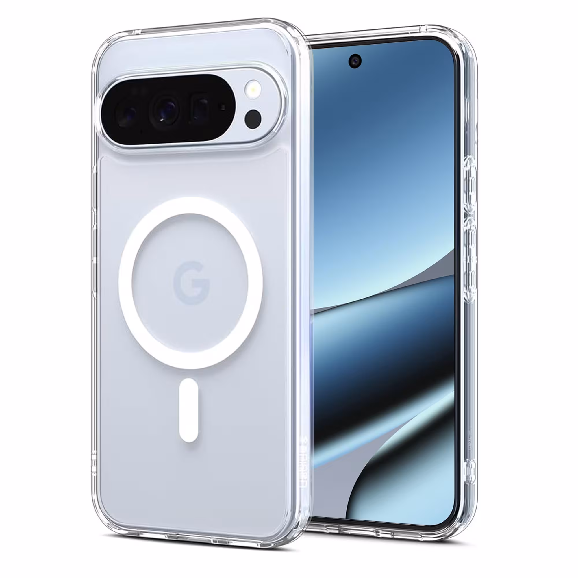 Estuche Funda transparente anticaída para Google Pixel 10 Pro XL 2025 con tecnología MagSafe