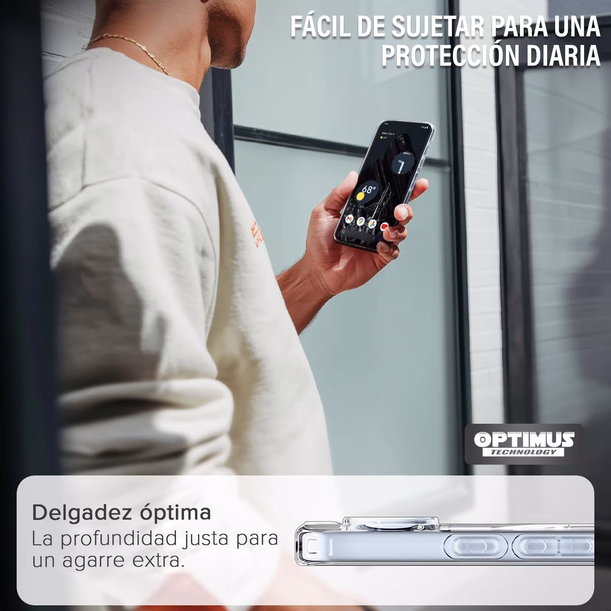 Estuche Funda transparente anticaída para Google Pixel 10 Pro XL 2025 con tecnología MagSafe