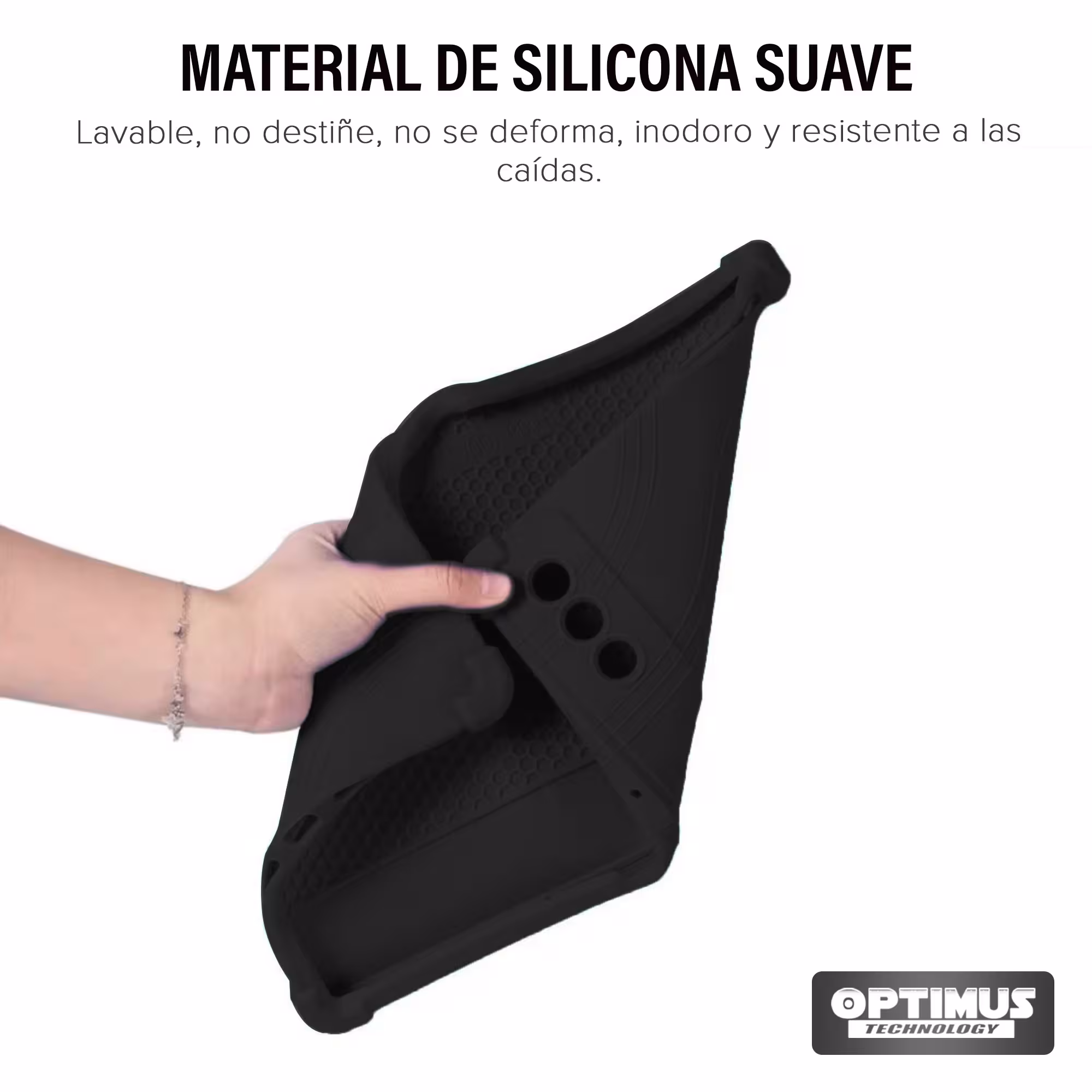 Estuche Case de goma flexible Antigolpes para Lenovo Yoga Tab Plus 12.7 Pulgadas 2025 TB520FU ZAEG0096US