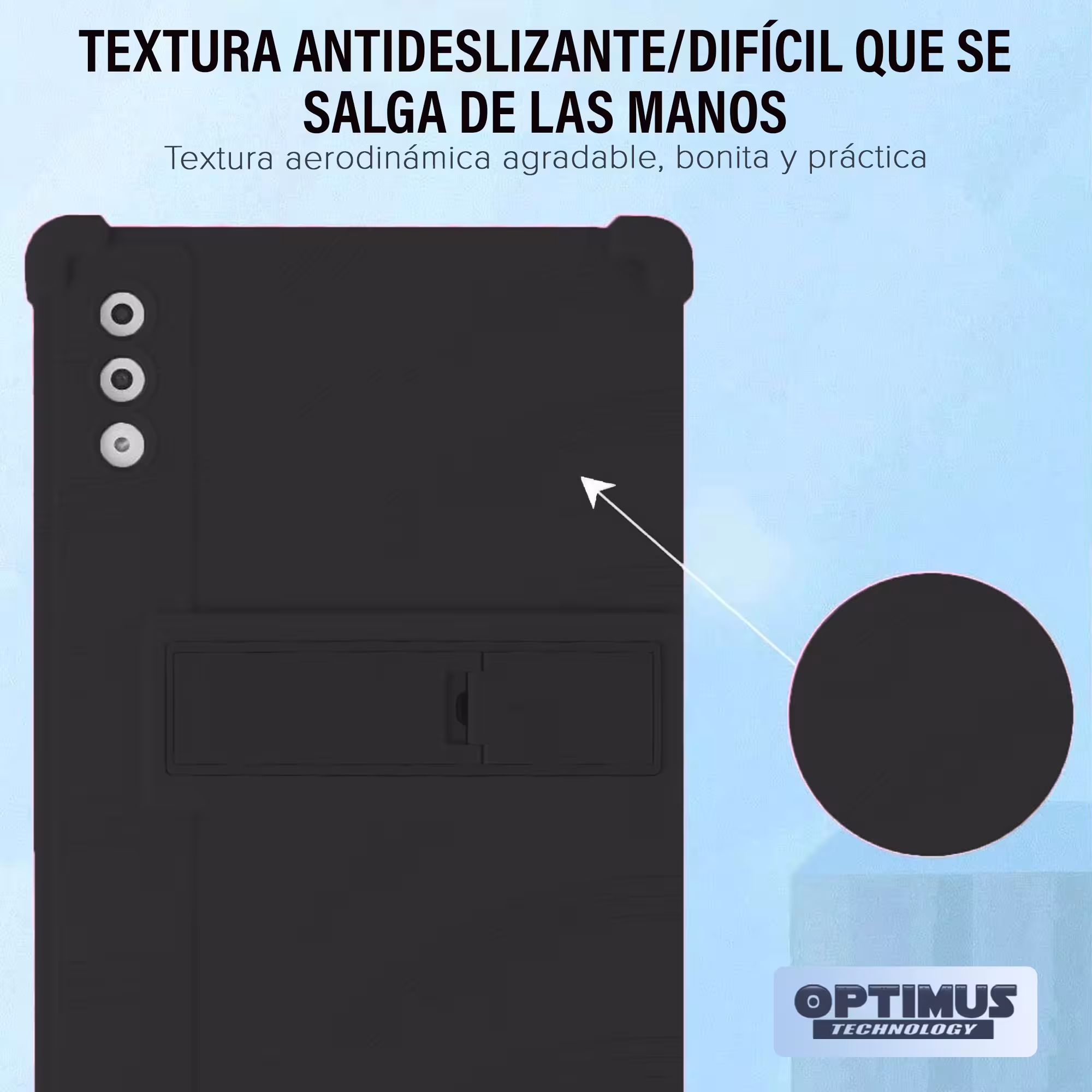 Estuche Case de goma flexible Antigolpes para Lenovo Yoga Tab Plus 12.7 Pulgadas 2025 TB520FU ZAEG0096US