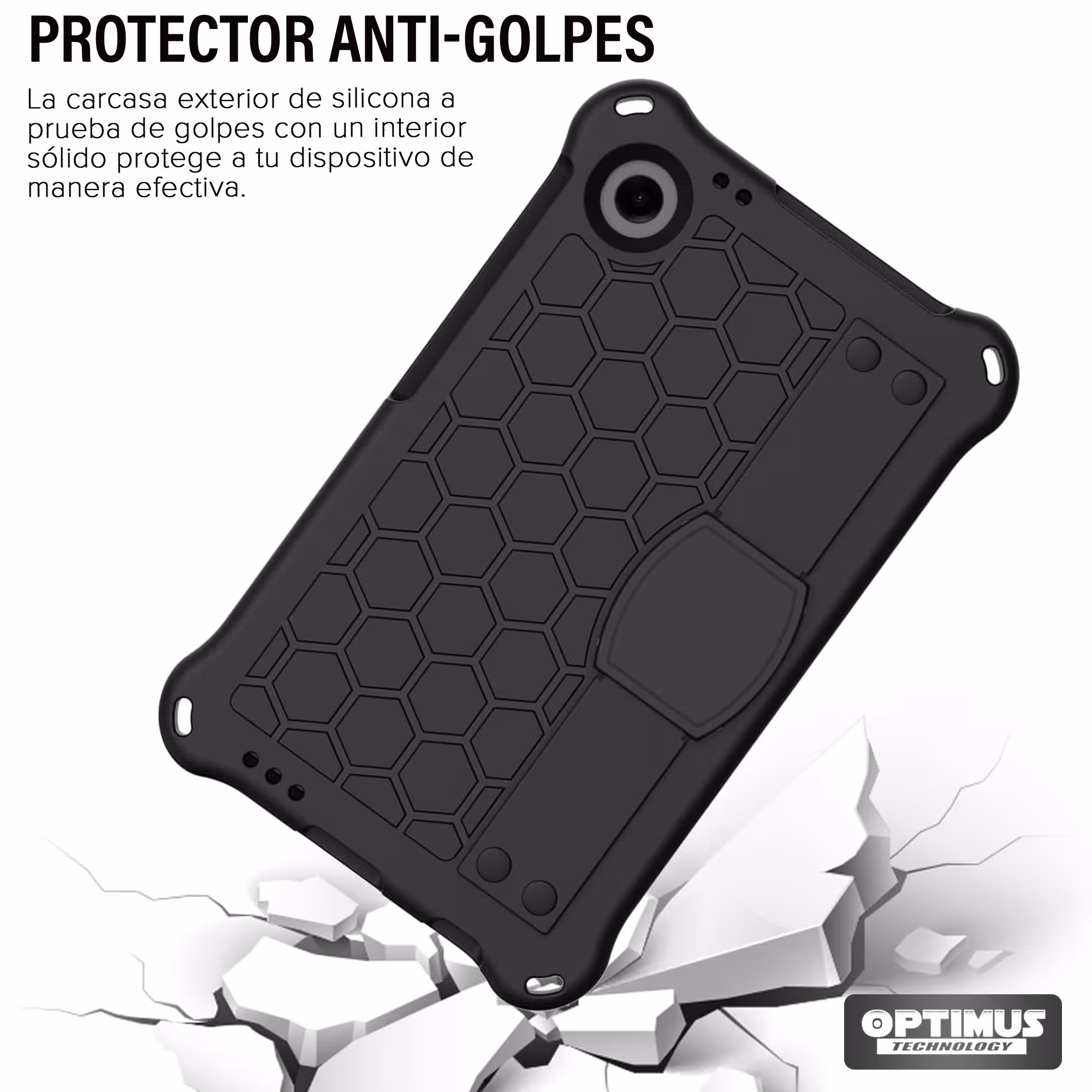 Estuche Case Antishock con correa desmontable EVA para Samsung Galaxy Tab A11 8.7 Pulgadas 2025 SM-X133 X135