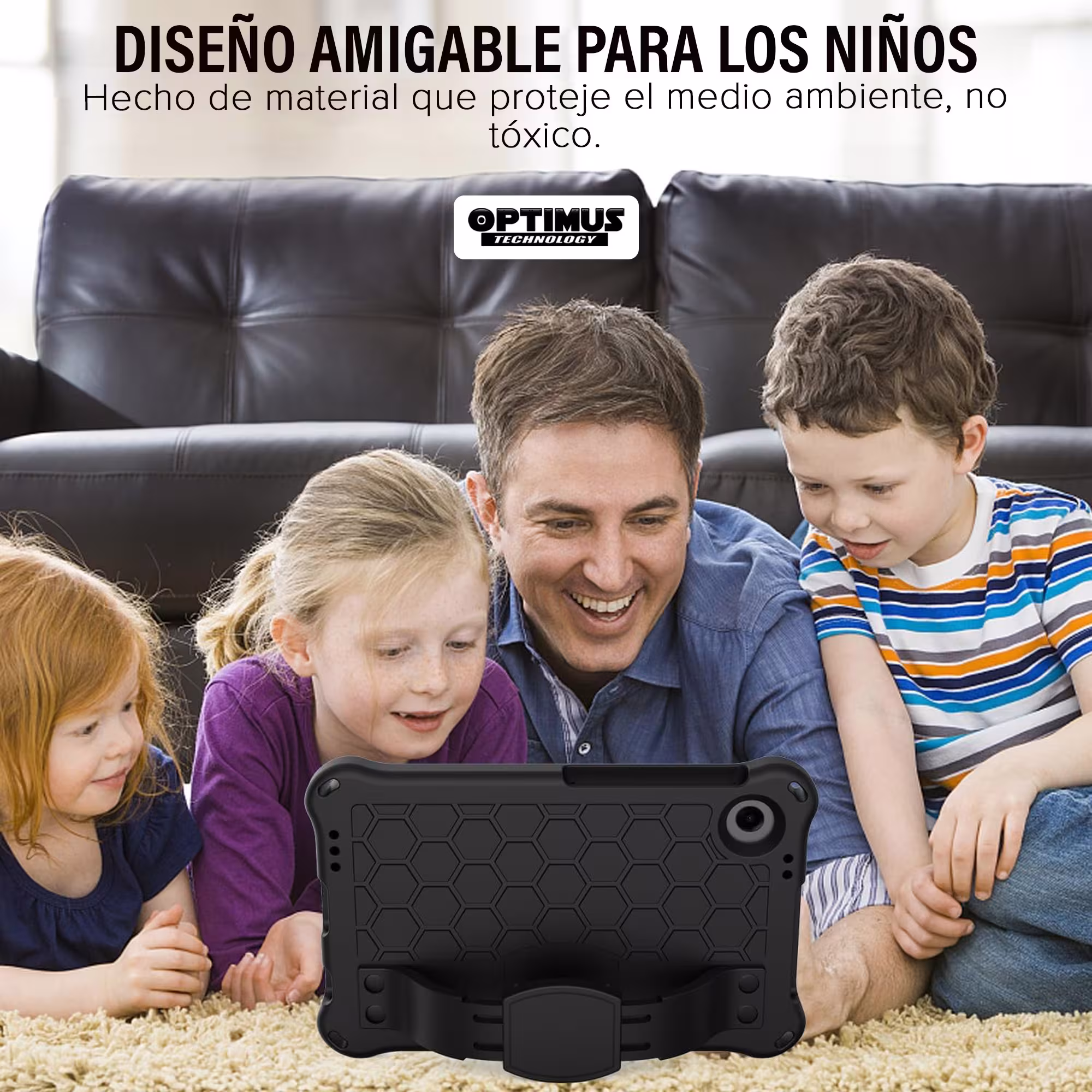 Estuche Case Antishock con correa desmontable EVA para Samsung Galaxy Tab A11 8.7 Pulgadas 2025 SM-X133 X135