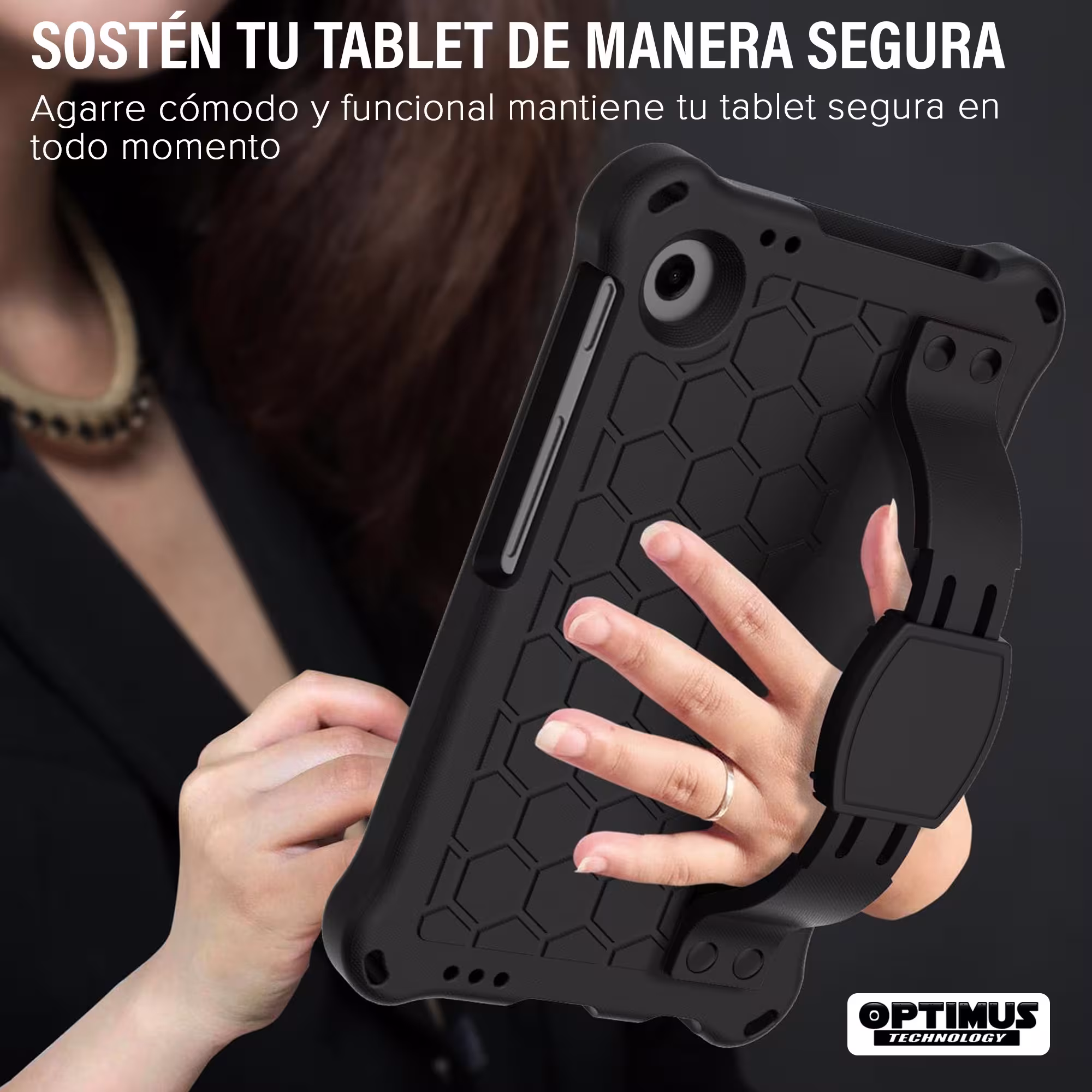 Estuche Case Antishock con correa desmontable EVA para Samsung Galaxy Tab A11 8.7 Pulgadas 2025 SM-X133 X135