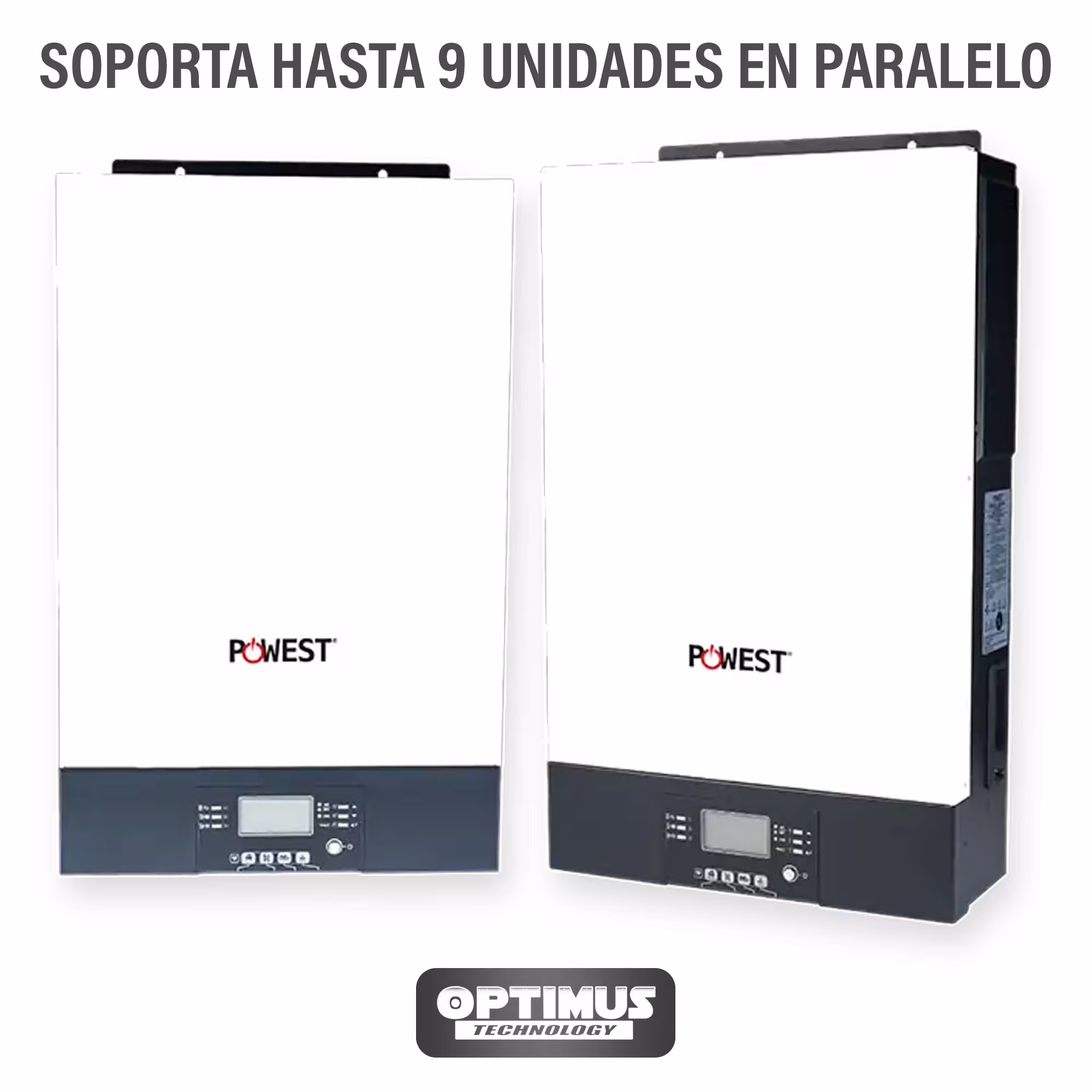 Inversor Solar All In One 6KVA 48V On-Grid POWEST UPS Hibrida Alta eficiencia Fotovoltaico para paneles solares Energía solar