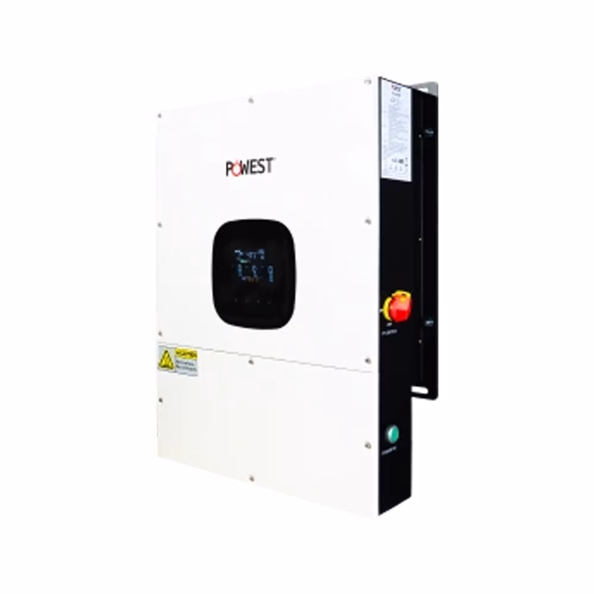 Inversor Solar All In One Powest 12KVA On-Grid UPS Hibrida Fase Partida IP65 Onda sinusoidal Alta eficiencia Uso residencial