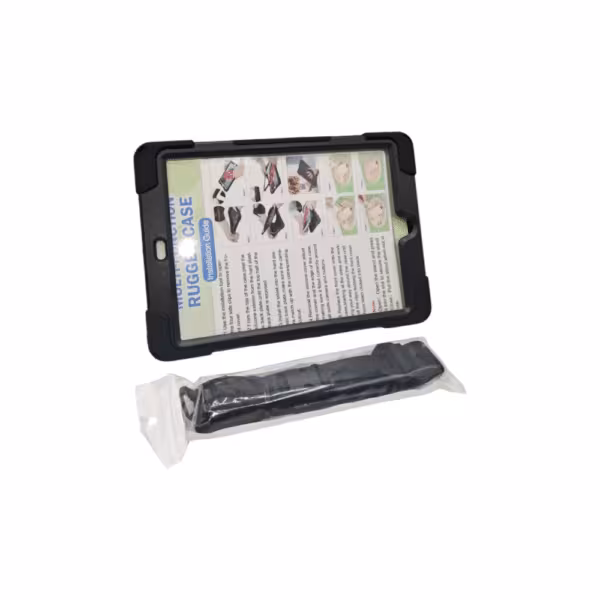 Estuche Protector con Correa para iPad 9.7 A1822 / A1893 / A1823 / A1954 360 3 Capas Soporte, vista 7