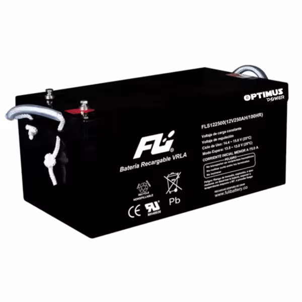 Batería Solar POWEST 12V 250Ah FLS122500 AGM VRLA