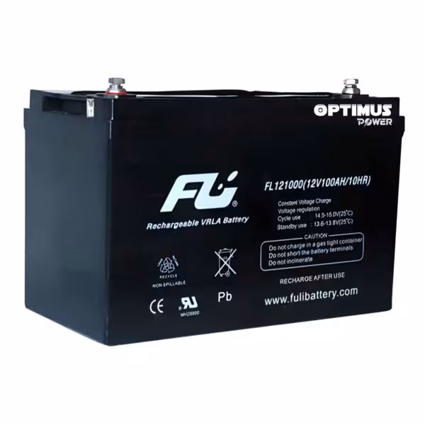 Batería Sellada AGM 12V 100Ah POWEST FL121000GS | 10 Años | Alta Capacidad | UPS y Respaldo