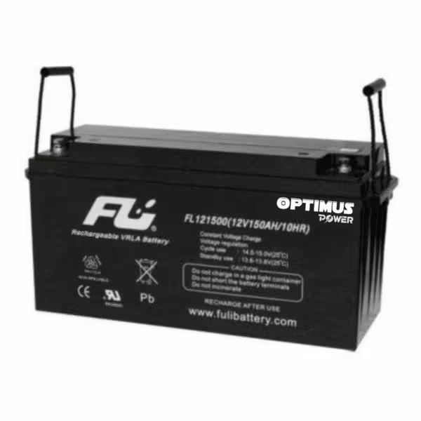 Batería Sellada AGM 12V 150Ah POWEST FL121500GS | 10 Años | Ultra Capacidad | UPS y Respaldo