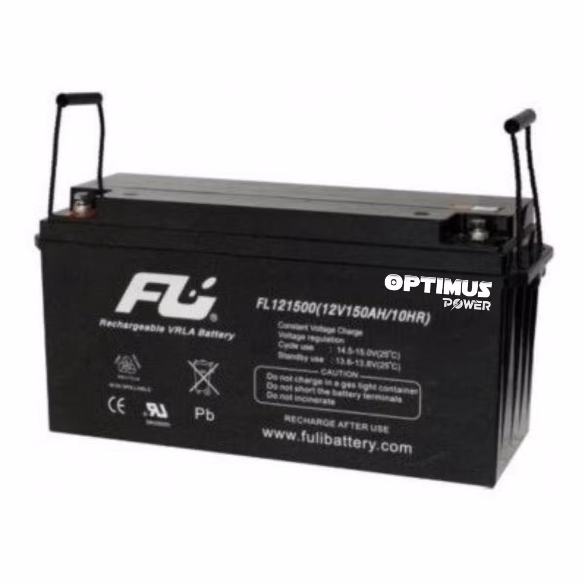 Batería Sellada AGM 12V 150Ah POWEST FL121500GS | 10 Años | Ultra Capacidad | UPS y Respaldo