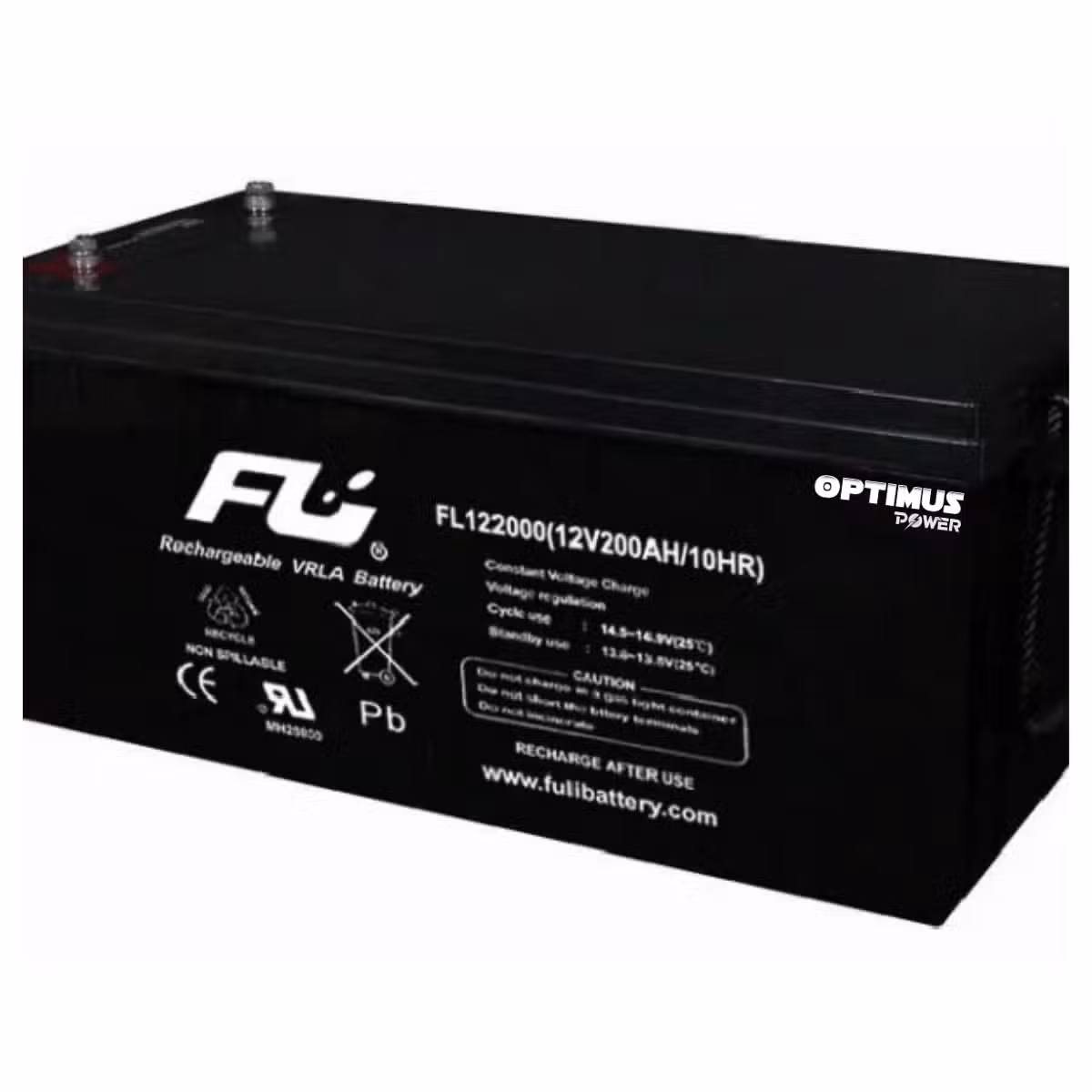 Batería GEL Ciclo Profundo 12V 200Ah POWEST FLS122000DC | Energía Solar | Deep Cycle VRLA | Off-Grid
