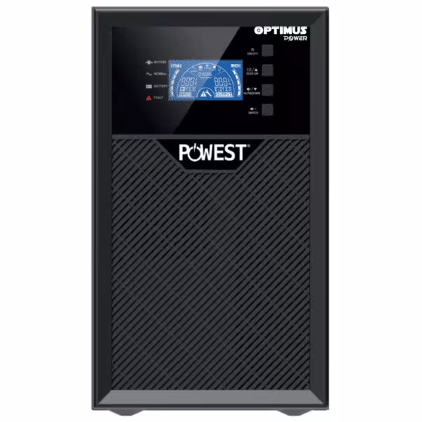 UPS Online POWEST 3KVA | Doble Conversión | 2400W | Control DSP | Alta Potencia 120V