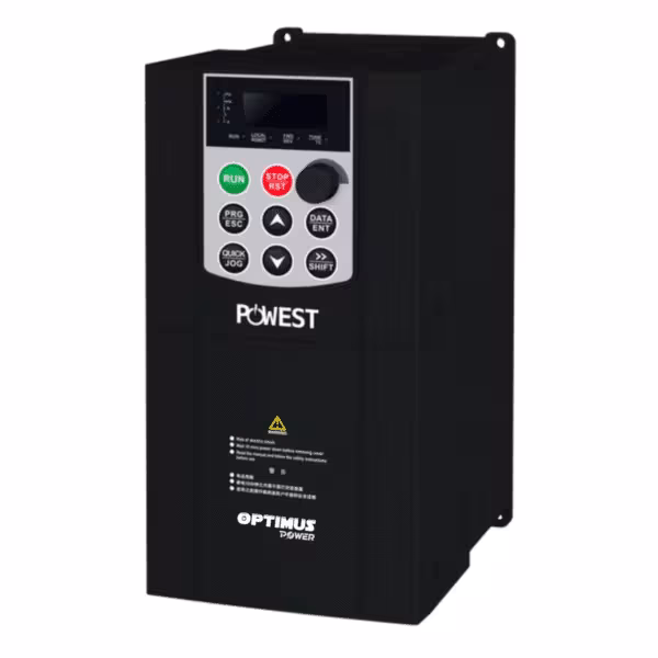 Variador de Frecuencia POWEST VFD 0.75kW 1HP | 220/240VAC Monofásico | Control Vectorial SVC | MODBUS RS-485