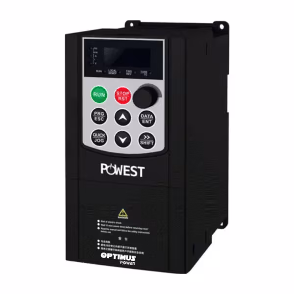 Variador de Frecuencia POWEST VFD 1.5kW 2HP | 220/240VAC Monofásico | Vectorial SVC | RS-485