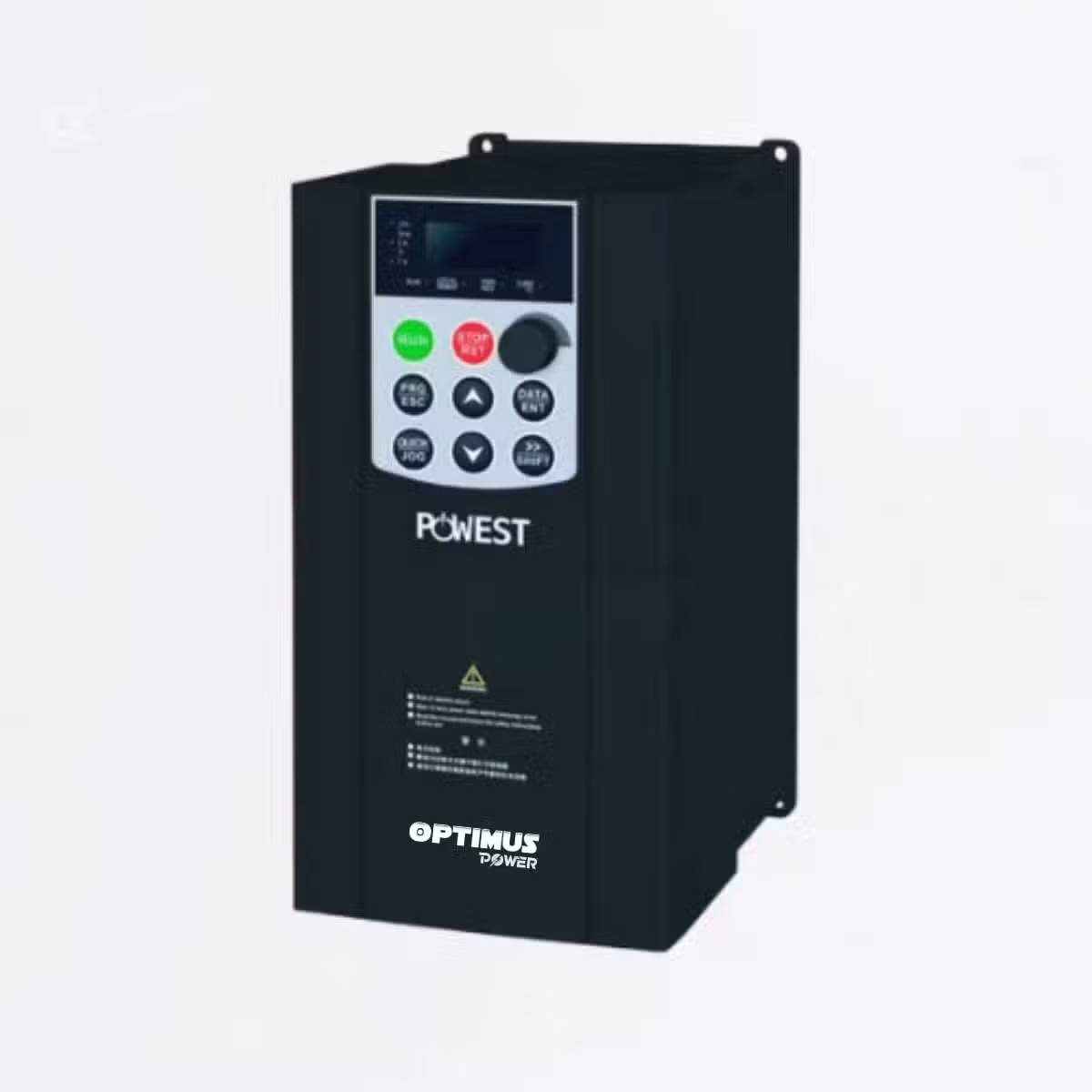 Variador de Frecuencia POWEST VFD 3.7kW 5HP | 220/240VAC Monofásico | Control Vectorial | RS-485