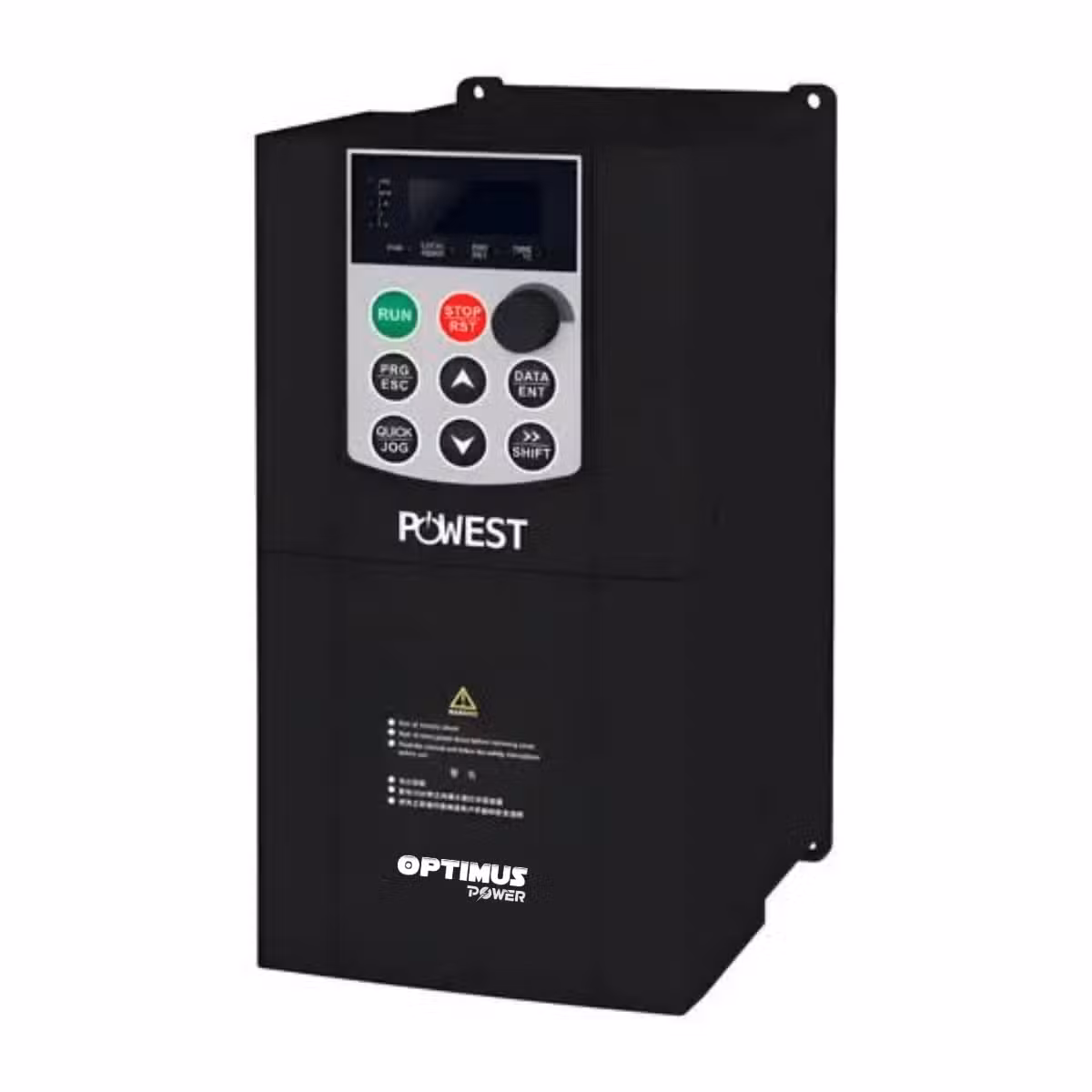 Variador de Frecuencia POWEST VFD 5.5kW 7HP | 220/240VAC Monofásico | SVC | Uso Industrial Pesado