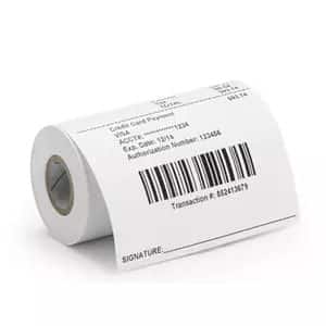 Etiquetas Zebra ZPerform 1500T Transferencia Térmica 50.8mm x 25.4mm | Rollo Núcleo 76.2mm | Para ZT