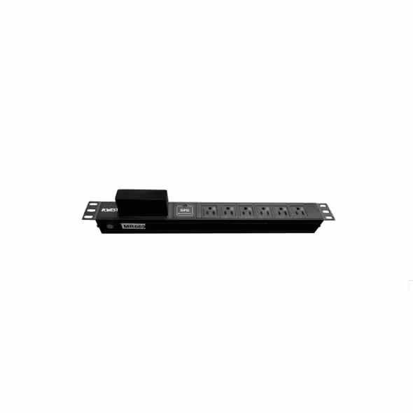 Multitoma Tierra Aislada Rack PDU 6 Salidas