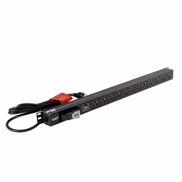 Multitoma Tierra Aislada Rack PDU 12 Salidas