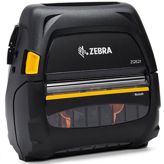 Impresora Móvil Zebra ZQ521 113mm Bluetooth 4.1 | Impresora de Etiquetas y Recibos Portátil | Baterí
