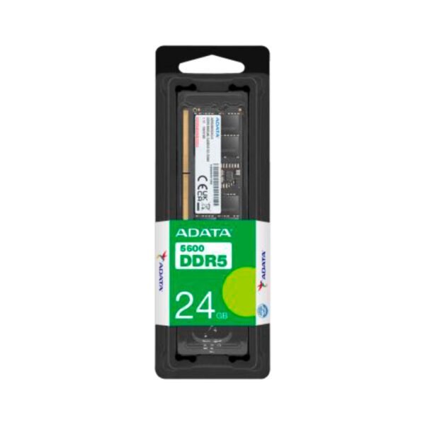Memoria RAM ADATA 24GB DDR5 5600MHz SODIMM | Para Portátil