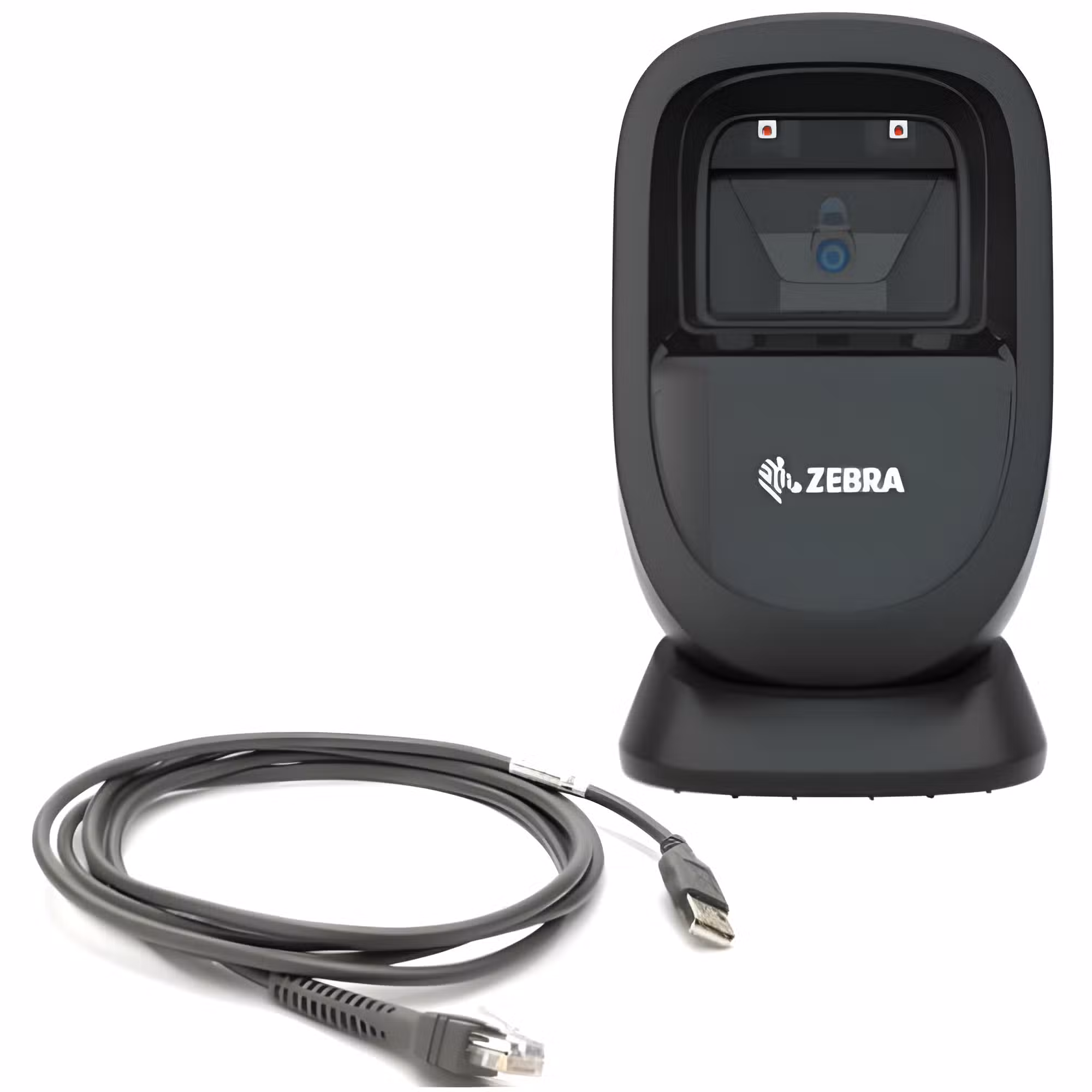 Lector de Código de Barras Zebra DS9308-SR Kit USB Negro | Escáner 2D de Presentación | Alto Rendimi