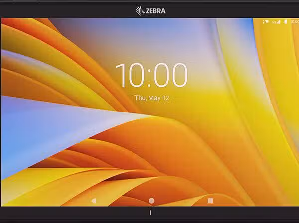 Tableta Robusta Zebra ET45 10.1" WUXGA | 5G + WiFi 6 + NFC + Escáner SE4710 | IP65 Android 4GB/64GB