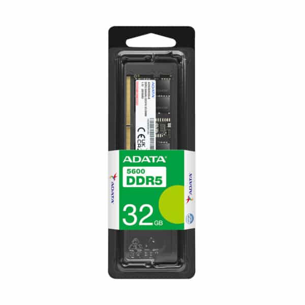 Memoria RAM ADATA 32GB DDR5 5600MHz SODIMM | Para Portátil/Laptop