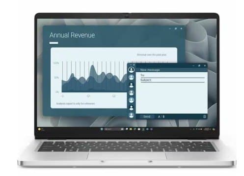 Dell Pro 14 PC14255 laptop Ryzen AI 5 PRO 340 con 16 GB DDR5 y SSD 512 GB