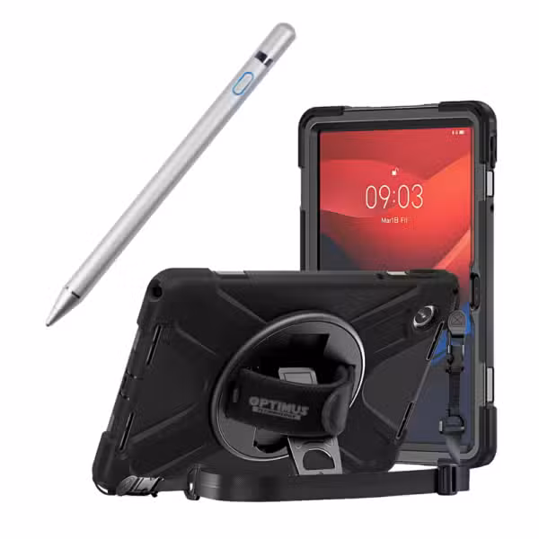 Estuche de Correa 360 y Lápiz Óptico para Lenovo M11, vista 8