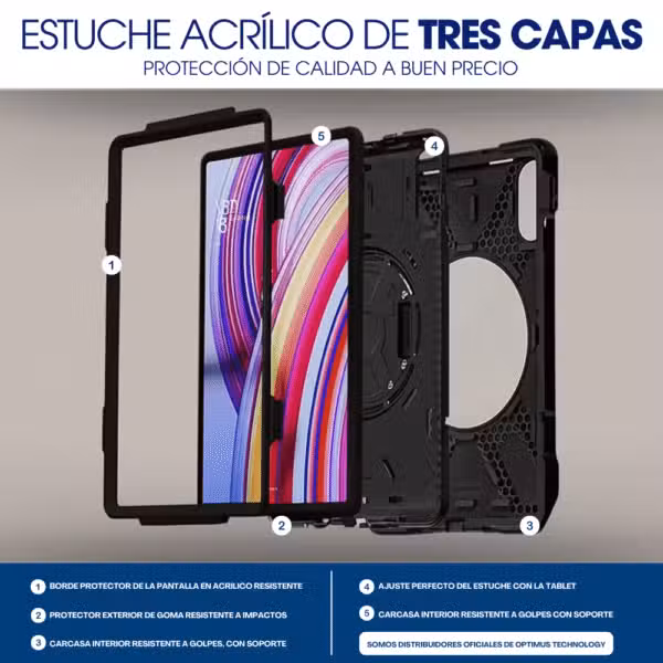 Estuche de Correa 360 y Lápiz Óptico para Lenovo M11, vista 6