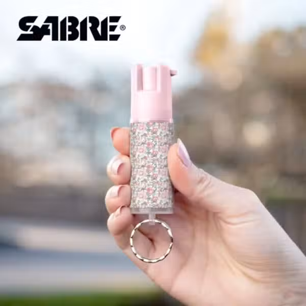 Gas pimienta SABRE RED con anilla tipo llavero