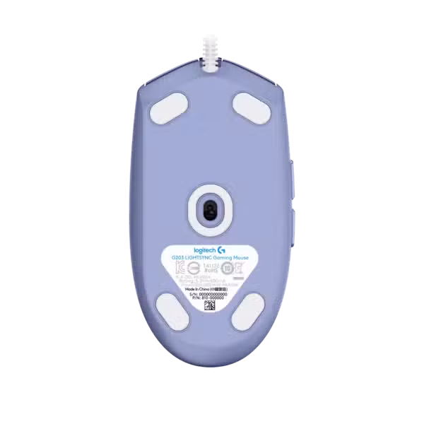 G203 LIGHTSYNC Gaming Mouse - Lilac 910-005851