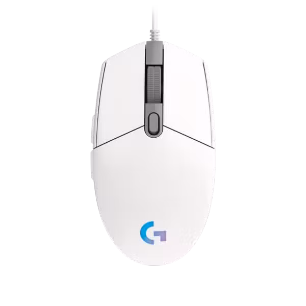 Logitech G203 LIGHTSYNC Gaming Mouse White 910-005791