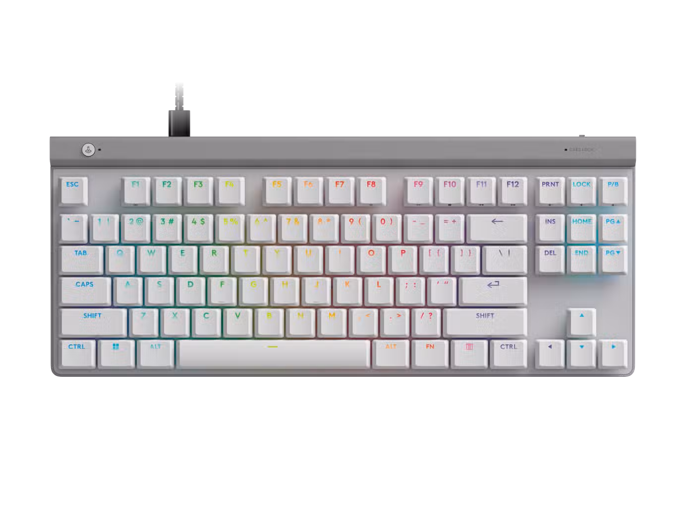 G515 TKL Tactile White Gaming Keyboard 920-012869