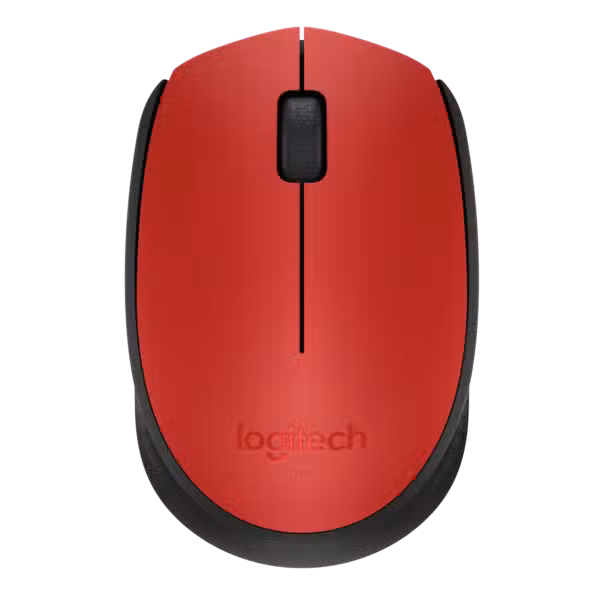 Logitech Wireless Mouse M170 - Red 910-004941