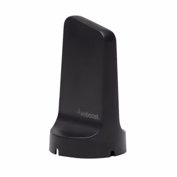 Antena magnética weBoost Drive Magnetic 311216, centrada sobre fondo blanco.