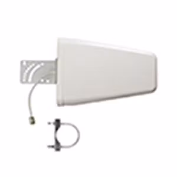 Antena direccional exterior WilsonPro 314411 incluida en el kit Enterprise 4330R 463075 sobre fondo blanco