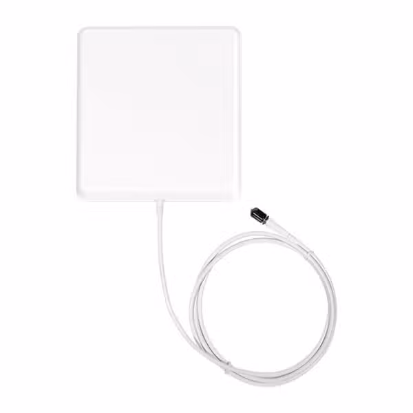Antena interior de panel weBoost 311239 con cable para Destination RV, fondo blanco