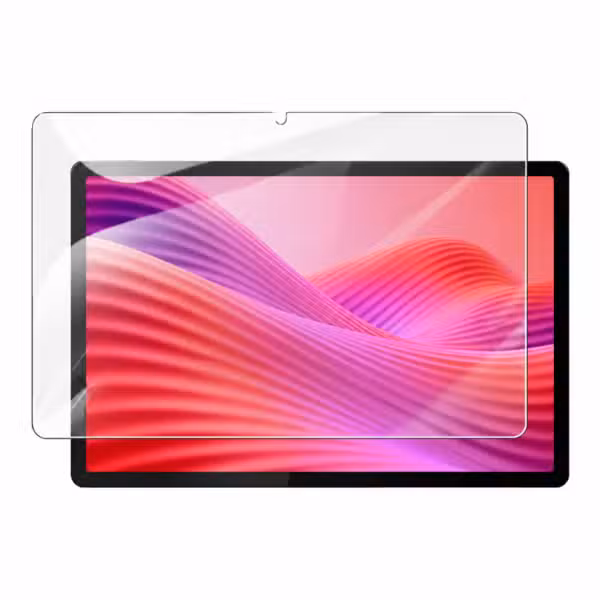 Vidrio templado 9H para Lenovo Idea Tab 11, imagen de producto sobre fondo blanco.
