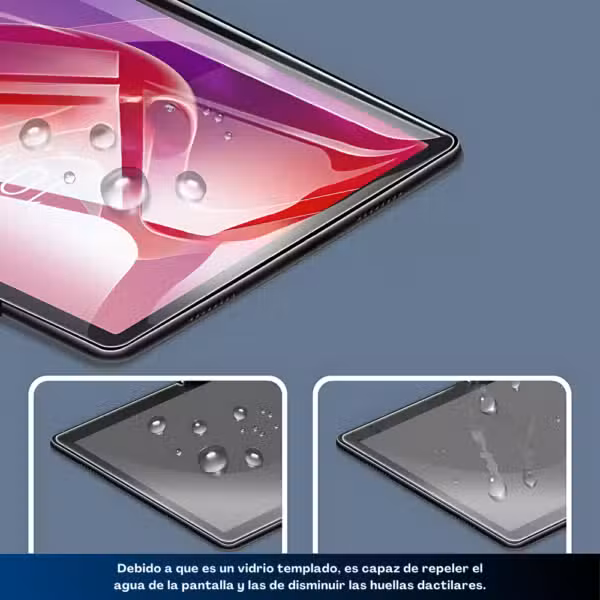 Vidrio templado para Lenovo M11 con superficie lisa y resistente para ayudar a proteger la pantalla.