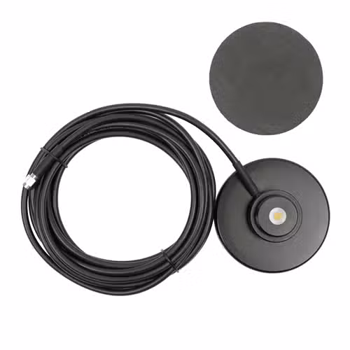 Wilson Packaged 3/4 NMO Magnet Mount w/ 12ft. RG58 Cable — SKU 900037