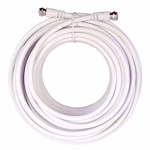 Wilson 50 ft. White RG6 Low Loss Coax Cable (F Male - F Male) — SKU 950650