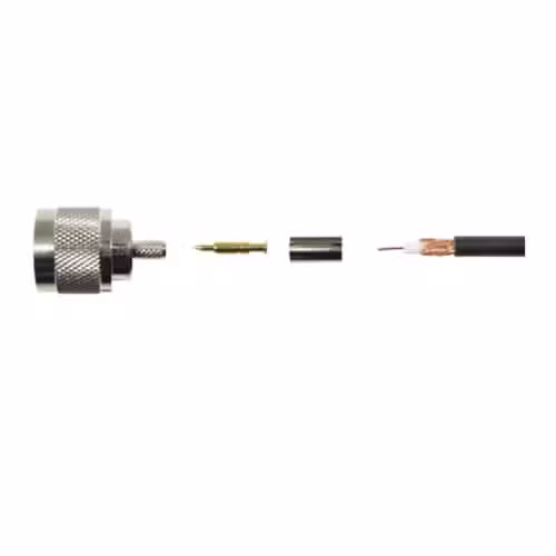 Wilson N Male Crimp Connector for RG58 Cable — SKU 971116