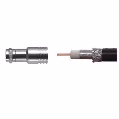 Wilson F-Male Compression Connectors for the RG11 Cable, Quantity 1 — SKU 971150-10